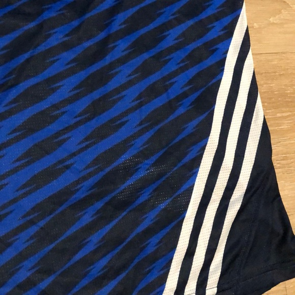 Adidas running racerback tank top S mesh zig zag - Picture 3 of 8